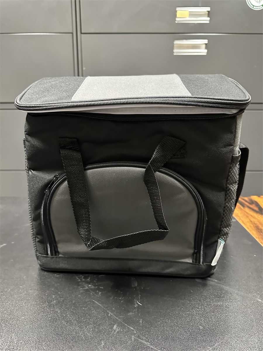 2 Gray Small Insulated Soft Cooler Bag - photo 1