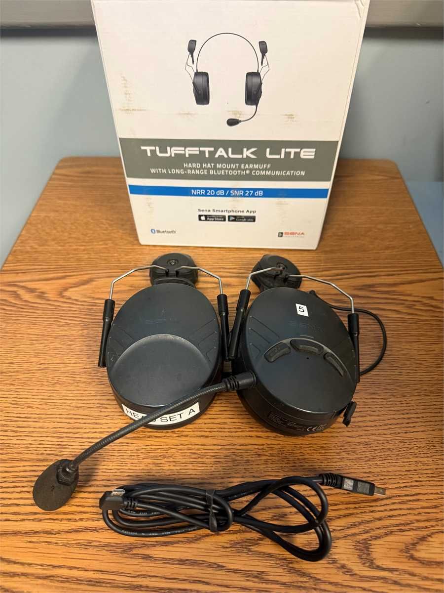 Sena Tufftalk Lite Hard Hat Mount Bluetooth Earmuffs - photo 1