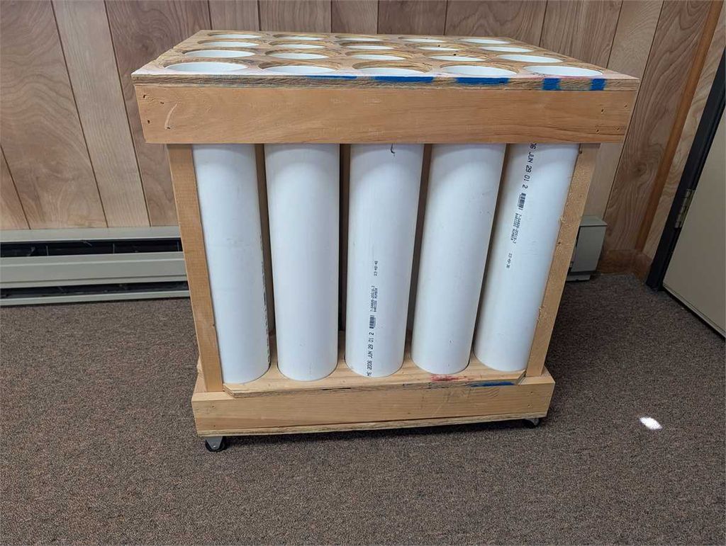 Rolling map storage cart - photo 1