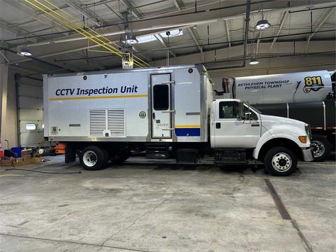 2015 FORD 650 HEAVY DUTY ARIES CCTV SEWER INSPECTION TRUCK