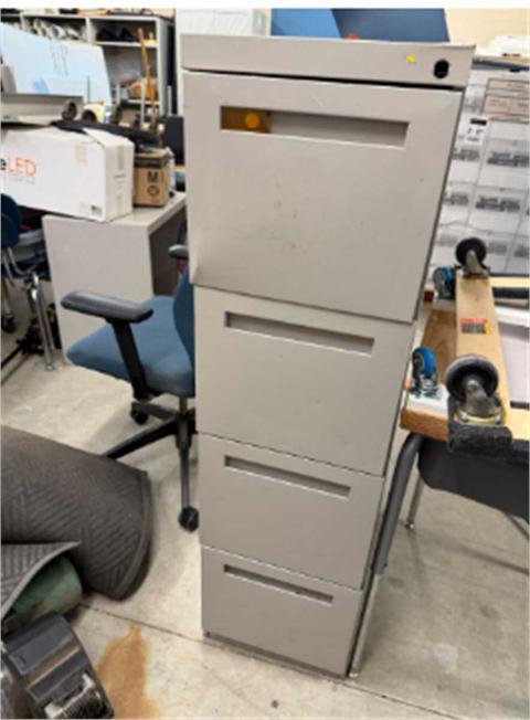 3-Drawer Vertical Legal-Size Steel Filing Cabinet