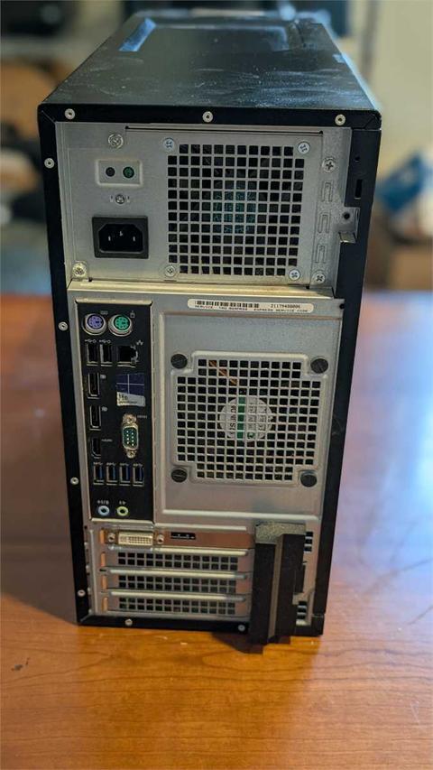 Dell Precision Tower 3620 - No Storage. See Service Tag for Specs.