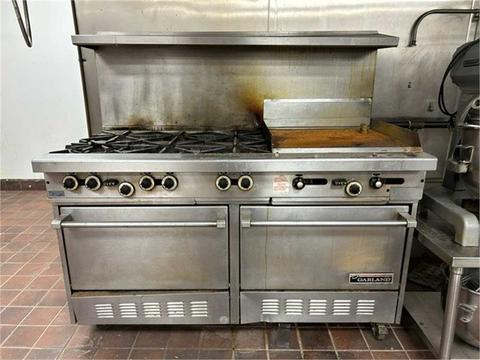 Garland Propane Commercial Range with Griddle