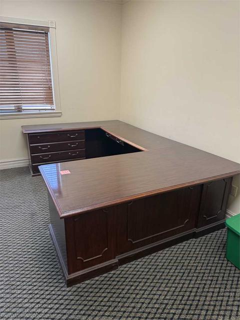 Wood U-Shape Desk