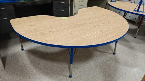 LOT of 2 Crescent Tables
