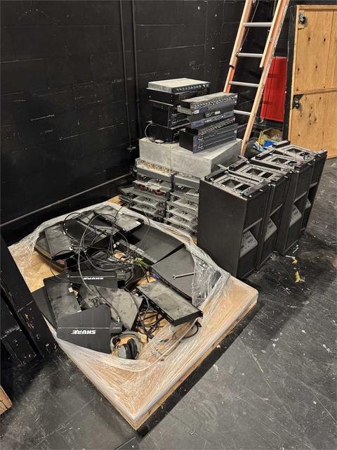 Lot of Audio Visual (Lights and Sound) Equipment
