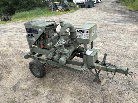 Military Surplus Engine-Driven High-Volume Fuel/Liquid Transfer