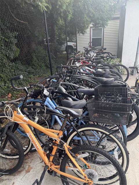 35 Scrap Bicycles