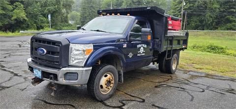 2012 Ford F-350 Dump w/ Western Poly Spreader