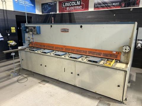 2016 Baileigh Hydraulic Shear - 10' Cutting Capacity - government surplus lot currently bid at $1 in Erie, PA