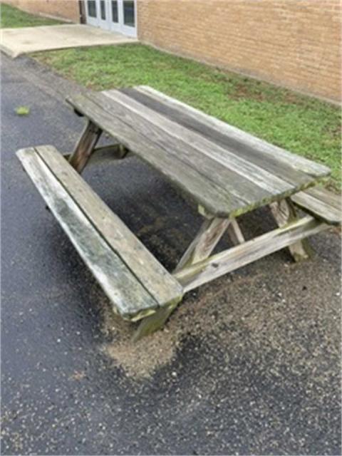 Picnic Tables - Qty 3 - 5 ft Picnic Tables