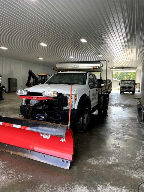 2019 Ford F-550 Dump with Plow and Spreader