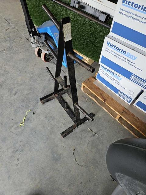 Weight plate rack