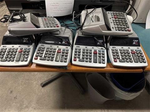 Canon MP11DX Calculators