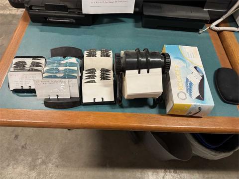 Rolodex Cards