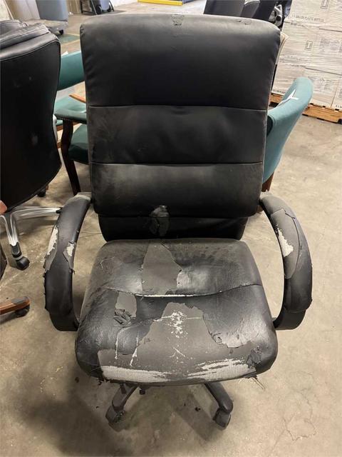 (4) Black Office Chairs