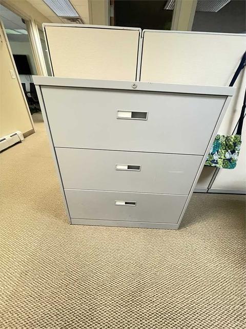 3 Drawer Metal Lateral Filing Cabinet