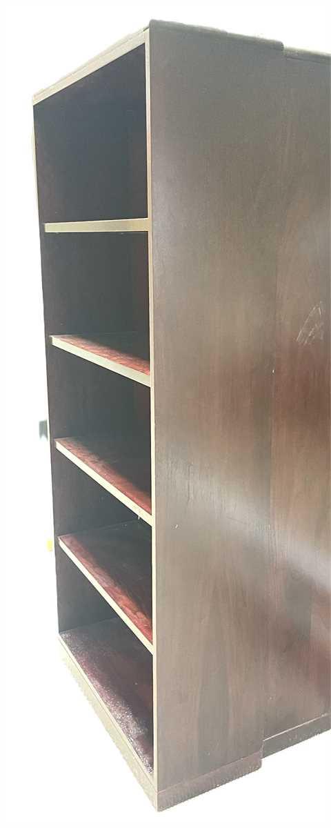 5-Shelf Wooden Bookcase