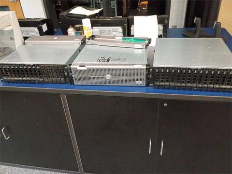 Dell PowerVault MD1000 - government surplus lot currently bid at $1 in Reynoldsville, PA
