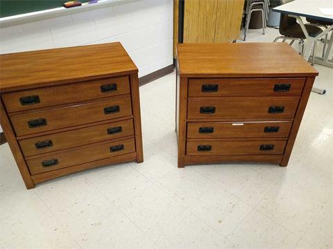 Lot of Wooden Office Furniture