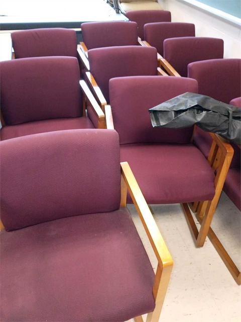 Burgundy Conference Chairs