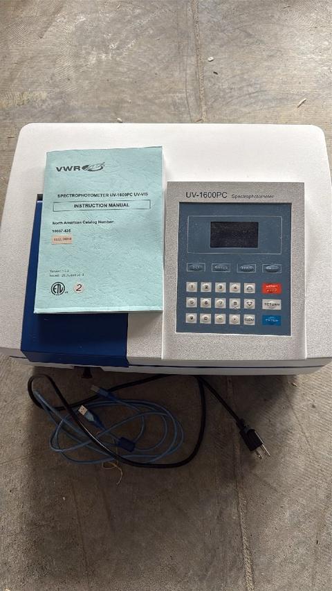 Harrisburg (Quantity One) Visible Spectrophotome