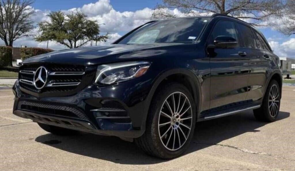 (TX) 2019 Mercedes-Benz GLC 300, a US government surplus lot with no bids, in TX