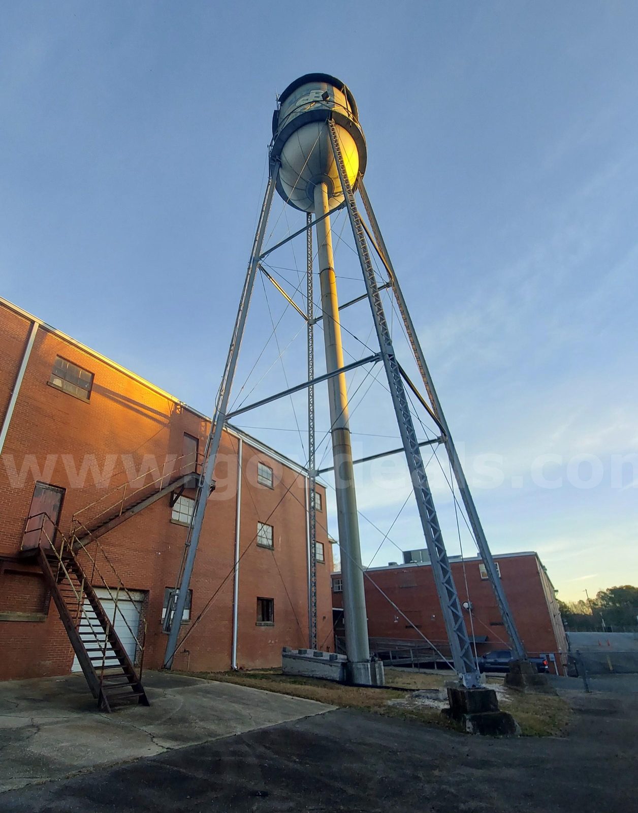 Demolition and Removal of Water Tower, a US government surplus lot with no bids, in Polkton, NC