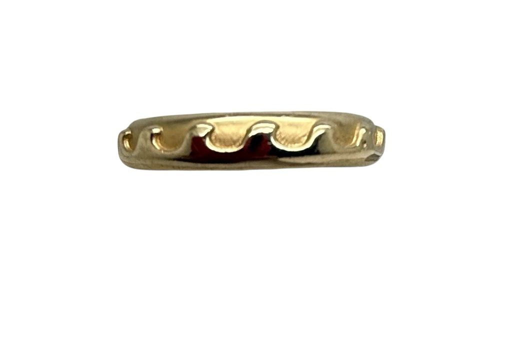 Unisex Fashion Ring 14kt Yellow Gold - photo 1
