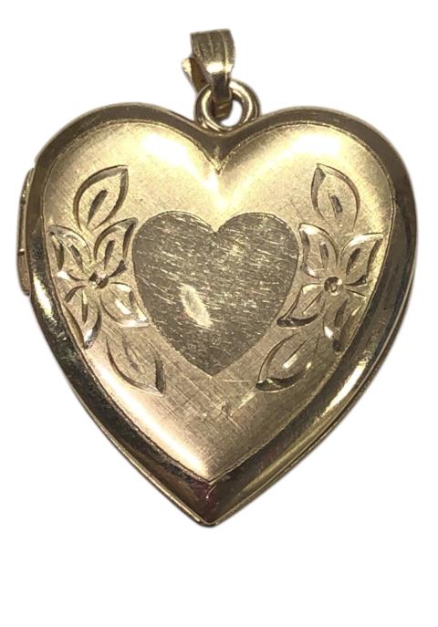 Unisex Pendant 14kt Yellow Gold