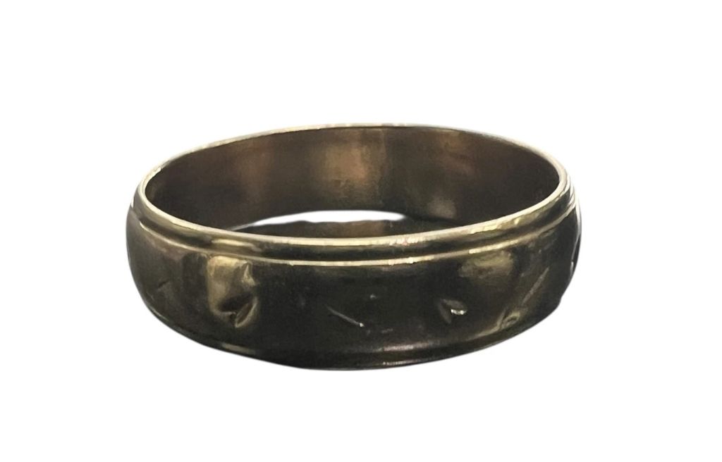 Men's Wedding band 14kt Yellow Gold - photo 1