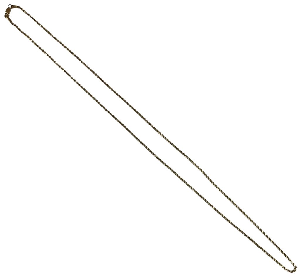 Unisex Chain 14kt Yellow Gold — photo 1