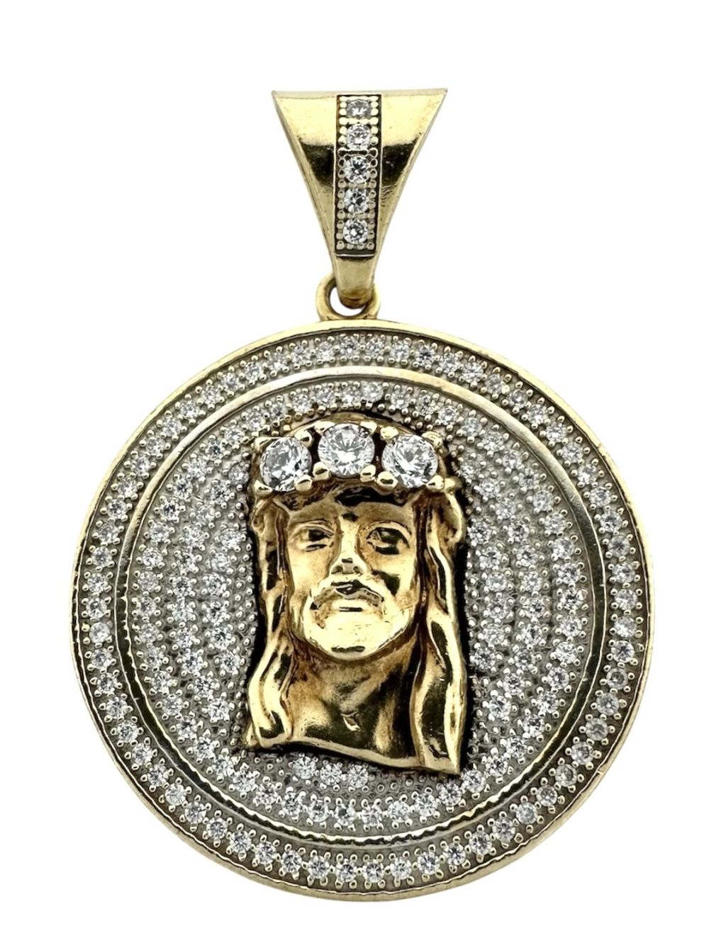 Unisex Charm 10kt Yellow and White Gold - photo 1