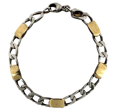 Tiffany & Co Unisex Bracelet .925 Silver and Gold