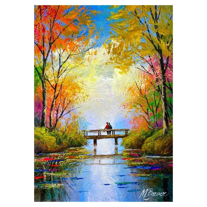 Mark Braver, Original Acrylic Painting on Canvas, Hand Signed with LOA — photo 1