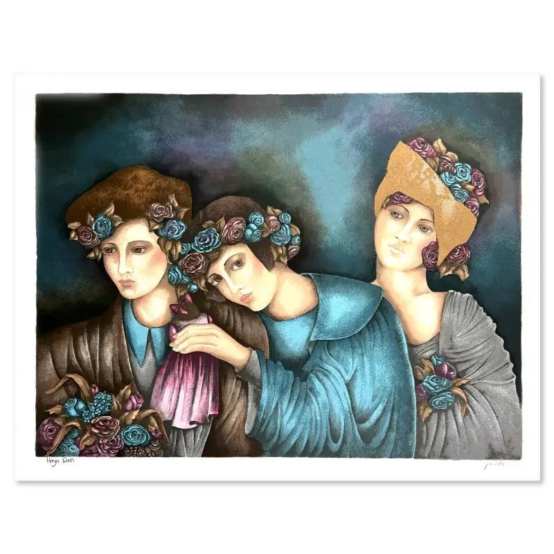 Haya Ran, "Brides Maids" Hand Signed, Numbered Limited Edition with LOA — photo 1
