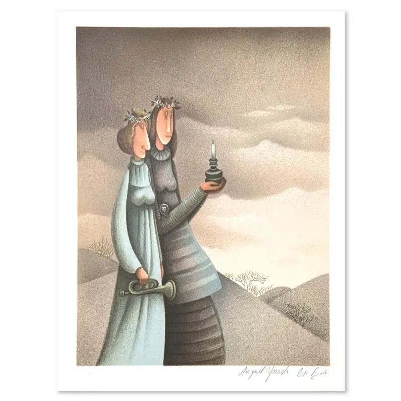 Avigail Yoresh, Limited Edition Serigraph, Hand Signed and Numbered with LOA — photo 1