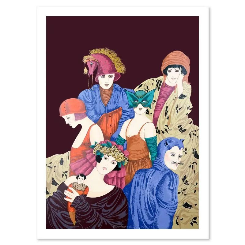 Haya Ran, "Motherhood" Hand Signed Limited Edition Serigraph with LOA - photo 1