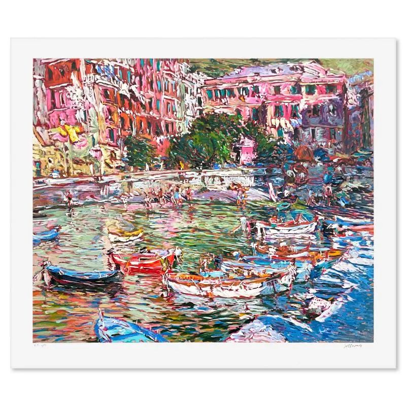 Marco Sassone, "Verzzana" Limited Edition Printers Proof, Numbered 2/5 and Hand Signed with LOA - photo 1