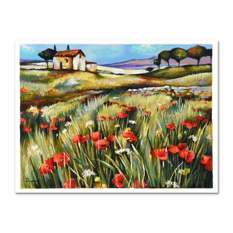 Yuri Dupond, "The Road Home" Limited Edition Serigraph, Numbered and Hand Signed with COA - photo 1