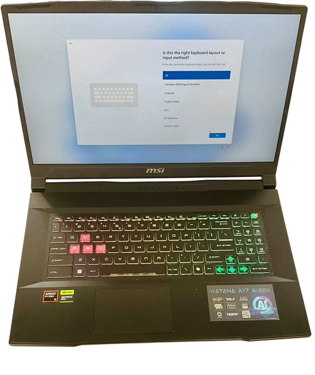 MSI Laptop MS17LN - photo 1