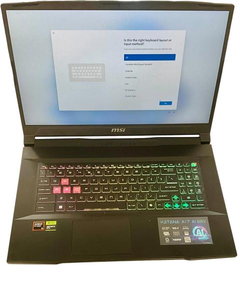 MSI Laptop MS17LN