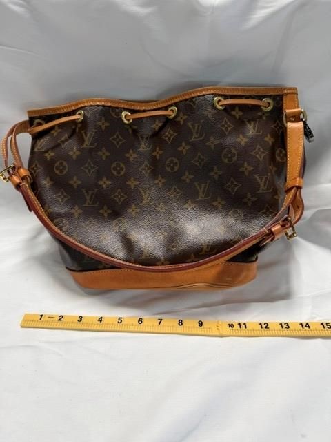 Louis Vuitton Monogram Noe Drawstring Bag - Doublechecked By Entrupy - photo 1