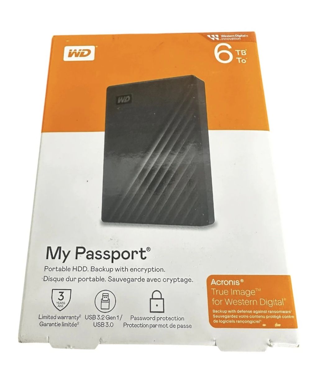WD External hard drive WDBR9S0060BBK — photo 1