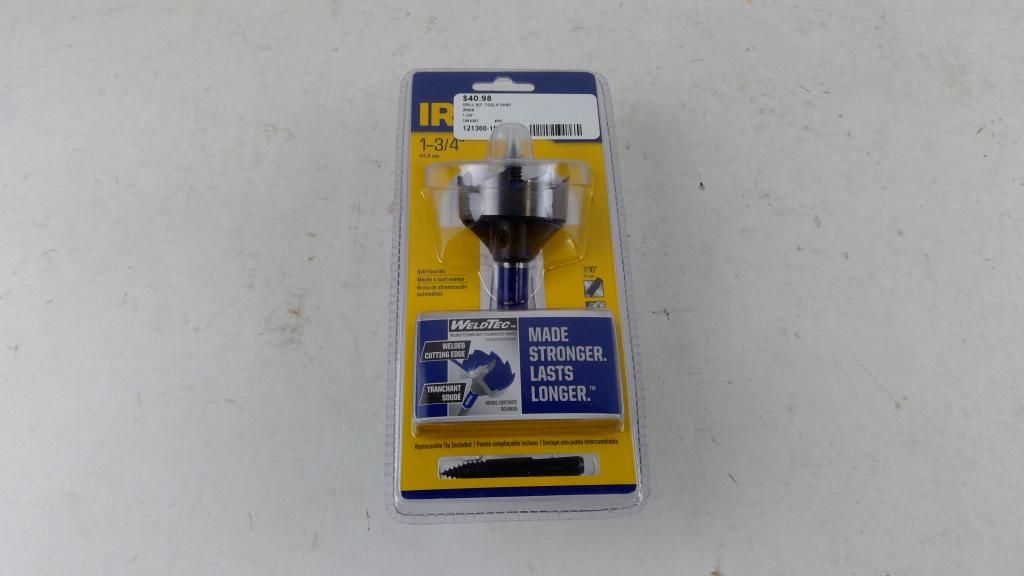 Irwin 2-1/8" Self Feed Bit — photo 1