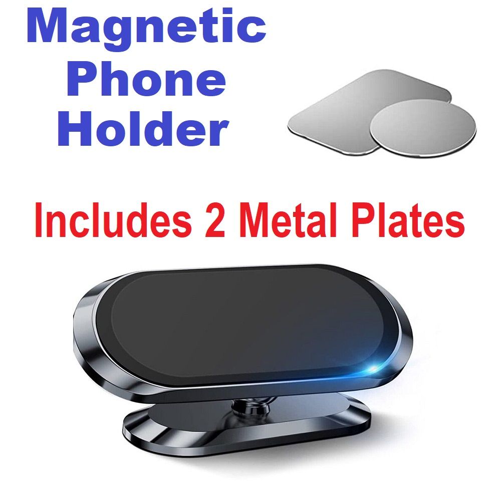 Magnetic Car Phone Mount Holder 360° Rotation — photo 1