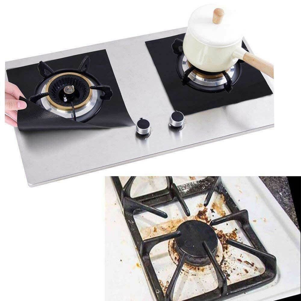 4 Pack Gas Range Burner Covers — photo 1