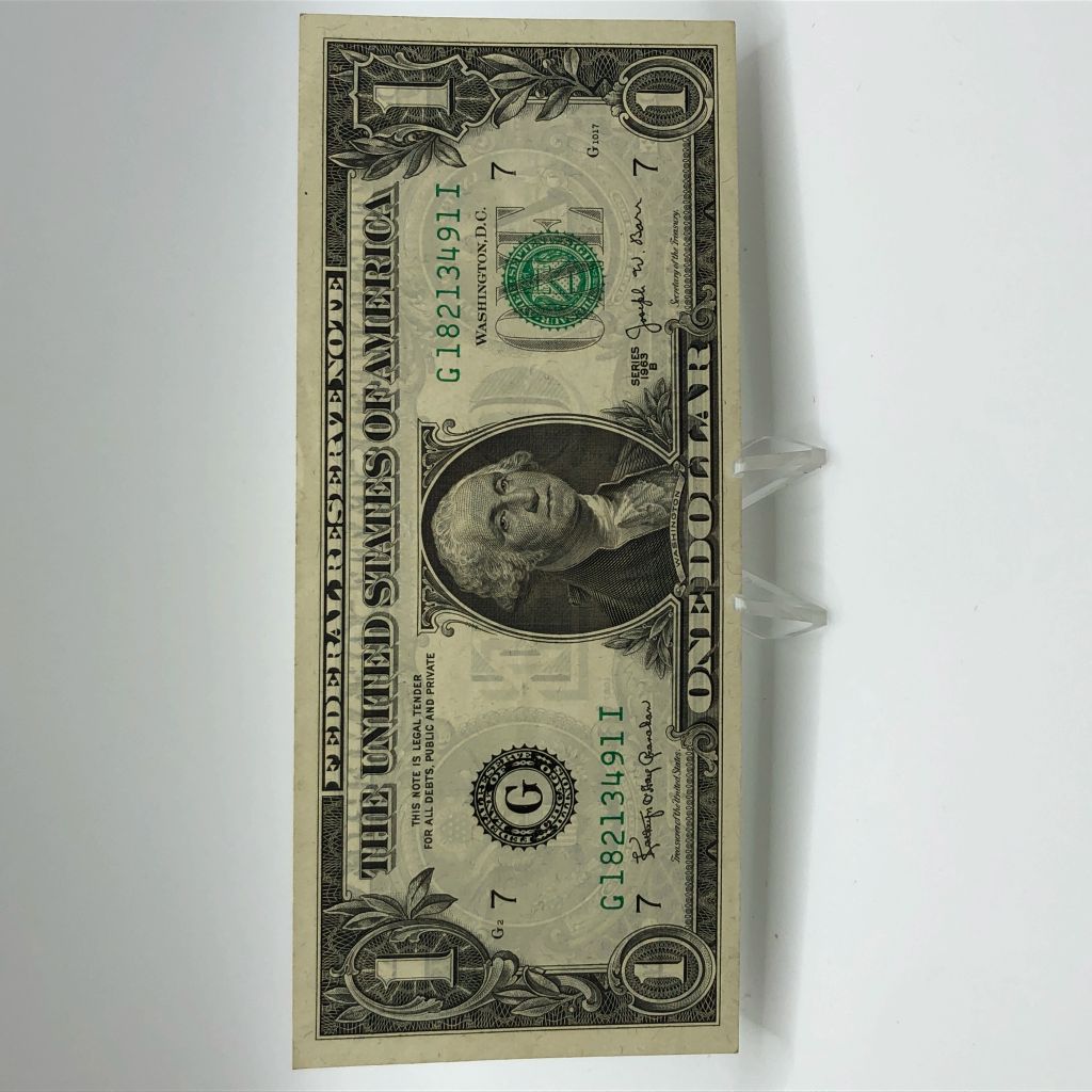 Jospeh Barr 1963 Federal Reserve Note Mint Condition — photo 1