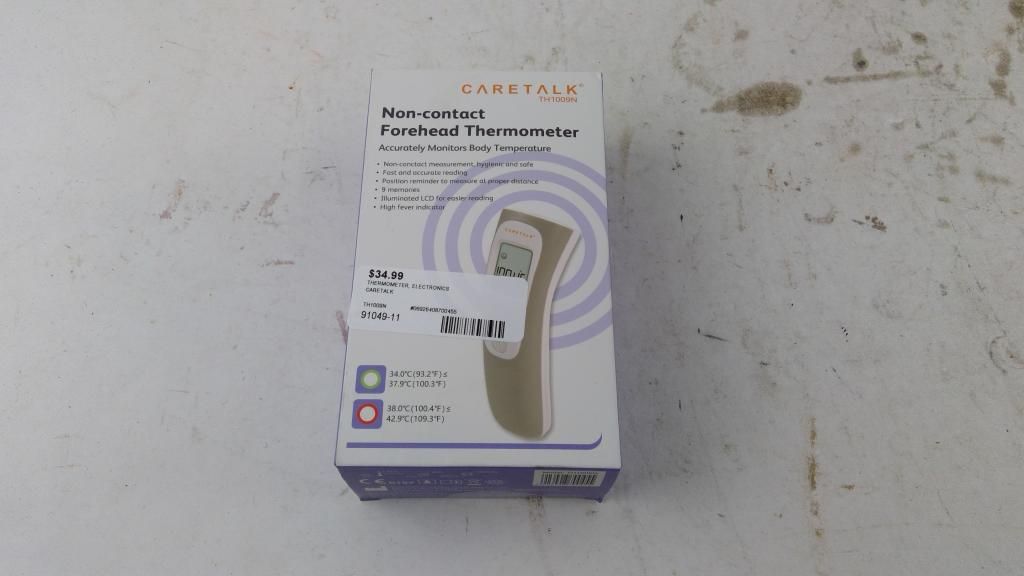Caretalk Non Contact Forehead Thermometer - photo 1