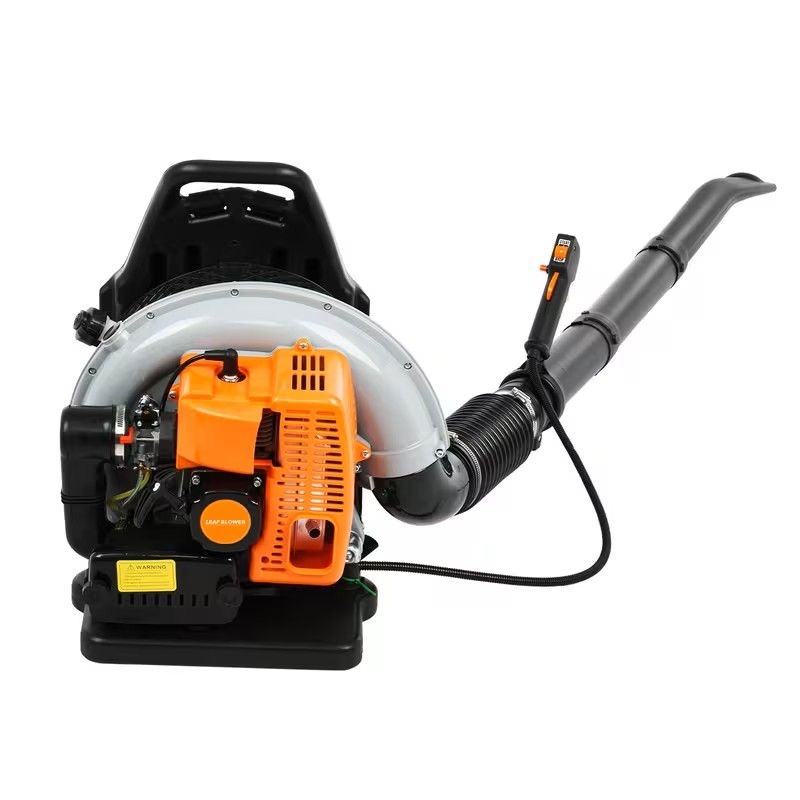 Backpack Gas Powered Leaf Blower, Commercial 2.7kW 850CFM 63CC 4.3HP 2-Stroke Powerful Lightweight Gasoline Grass Lawn Blower w/Harness Air-Cooled & 1.8L Fuel Tank for Yard Lawn Care, Snow Removal — photo 1